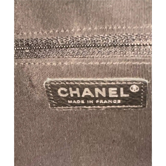 Chanel Chevron Camera Case Bag CC Black Diagonal Shoulder Purse Handbag Silver - Picture 16 of 16